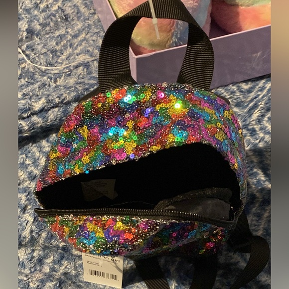 New, fresh condition, Rainbow Mini Backpack/Purse/Wallet - Picture 3 of 3